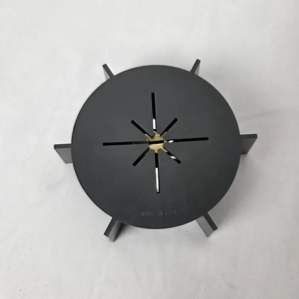 1960s Honeywell Starburst Desk Thermometer Humidity Gauge Atomic Keebler Cookie